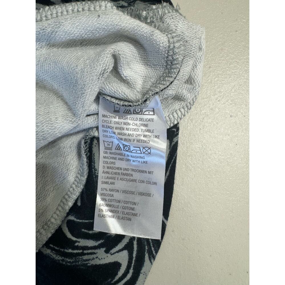 zuda Z-Knit Crewneck Pullover Cool Gray Swirl Size S NWOT - Picture 6 of 8